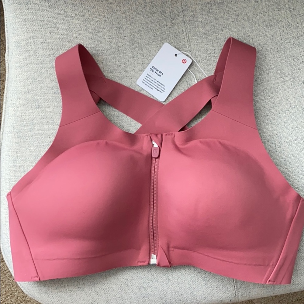 Lululemon pink Enlite Bra, NWT, 34B